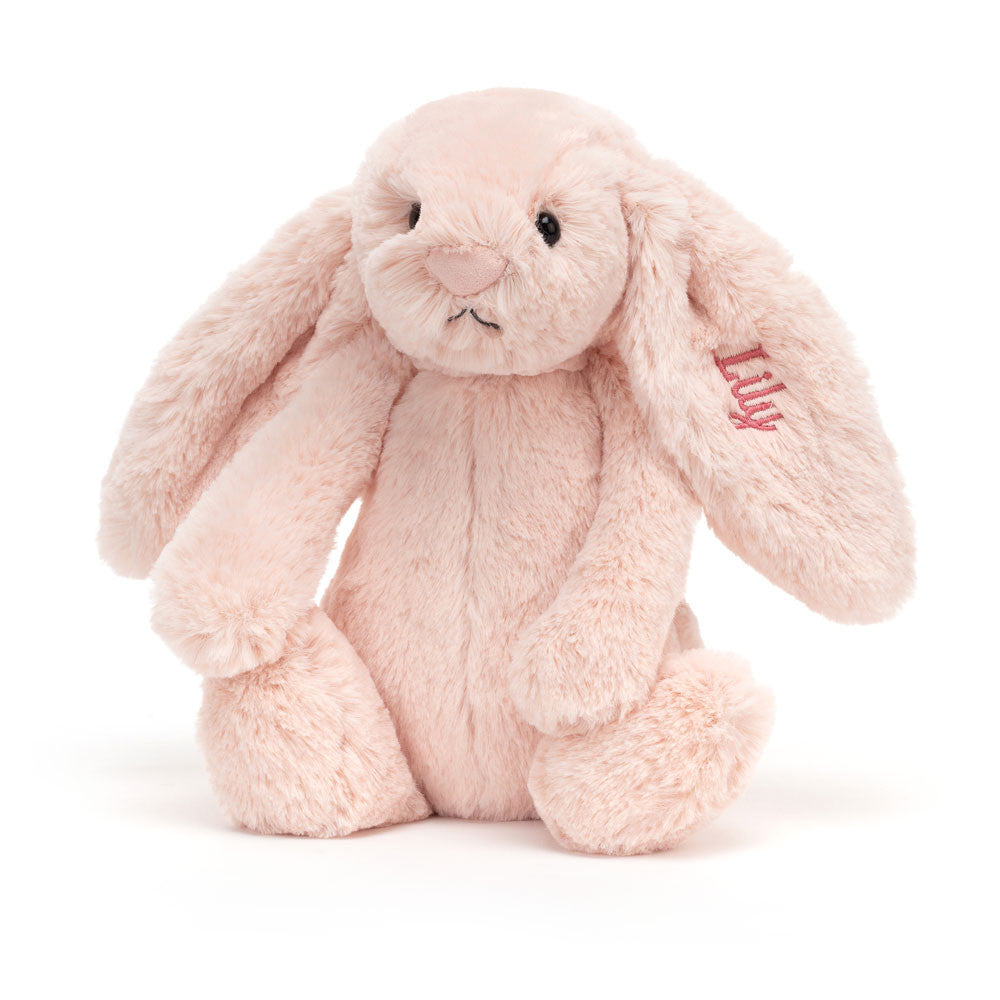 Jellycat Personalized Bashful Blush Bunny Medium