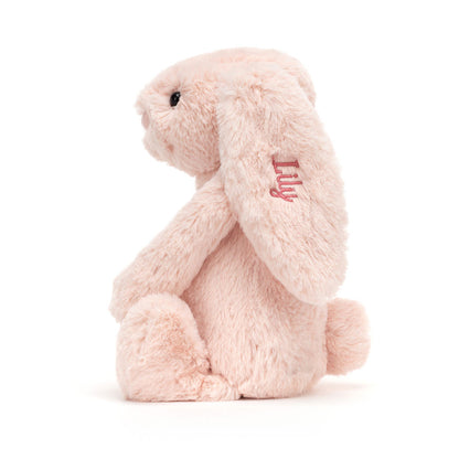 Jellycat Personalized Bashful Blush Bunny Medium