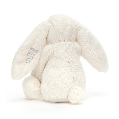 Jellycat Personalized Bashful Cream Bunny Medium