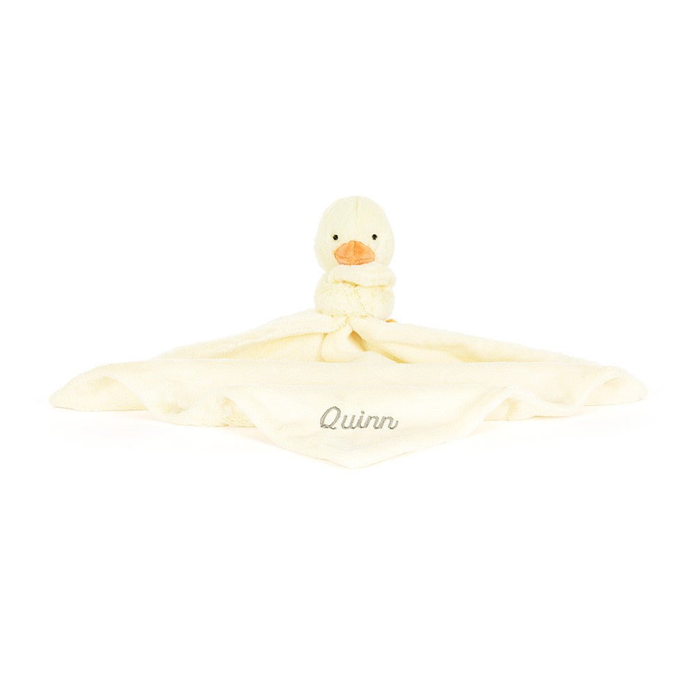 Jellycat Personalized Bashful Duckling Soother