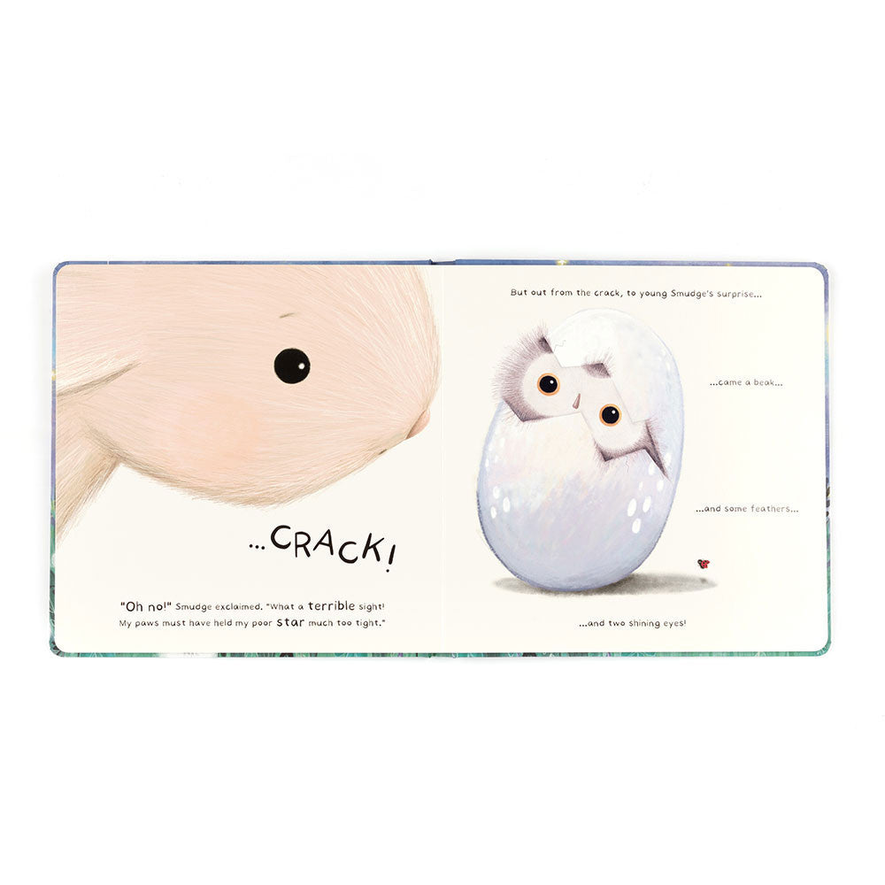 Jellycat Smudge Rabbit and the Falling Star Book and Smudge Rabbit Medium
