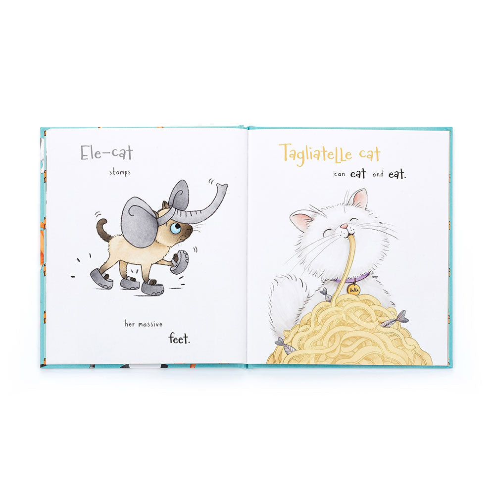Jellycat All Kinds of Cats Book & Jellycat Jack Medium