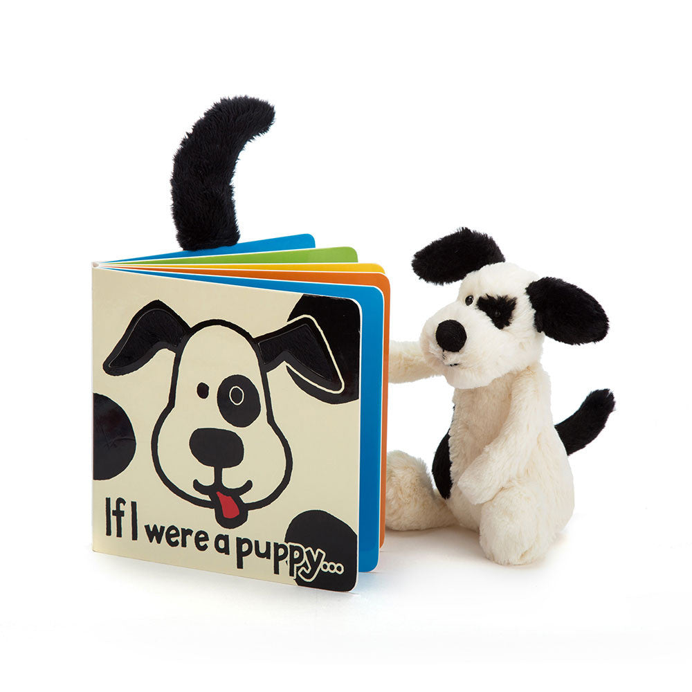 Jellycat If I Were a Puppy Book & Bashful Puppy Small