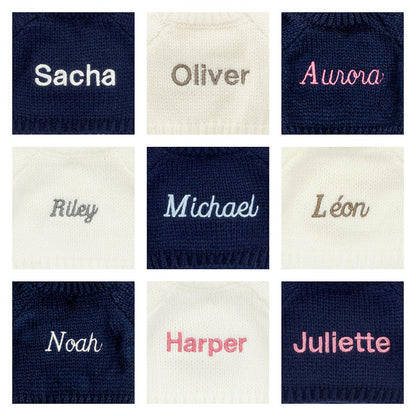 Jellycat Bashful Kitten with Personalized Cream Jumper
