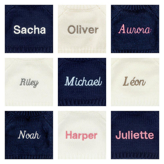 Jellycat Bashful Kitten with Personalized Cream Jumper