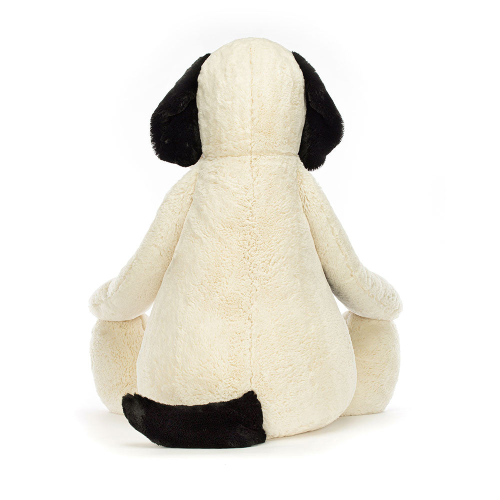 Jellycat Bashful Black & Cream Puppy