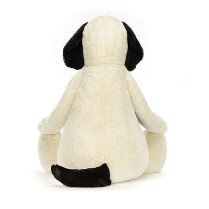 Jellycat Bashful Black & Cream Puppy