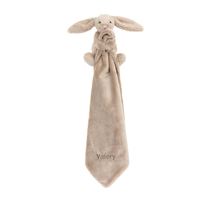 Jellycat Personalized Bashful Beige Bunny Soother