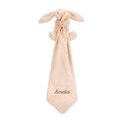 Jellycat Personalized Bashful Blush Bunny Soother