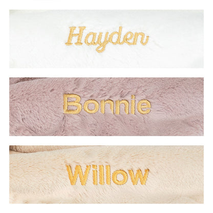 Jellycat Personalized Bashful Luxe Bunny Willow Blankie
