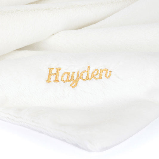 Jellycat Personalized Bashful Luxe Bunny Luna Blankie