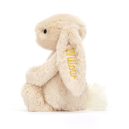 Jellycat Personalized Bashful Luxe Bunny Willow Medium