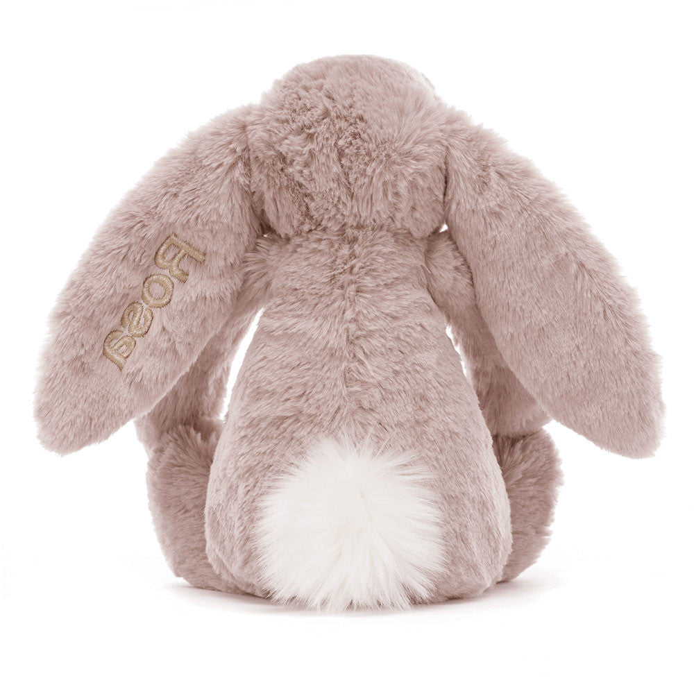 Jellycat Personalized Bashful Luxe Bunny Rosa Medium