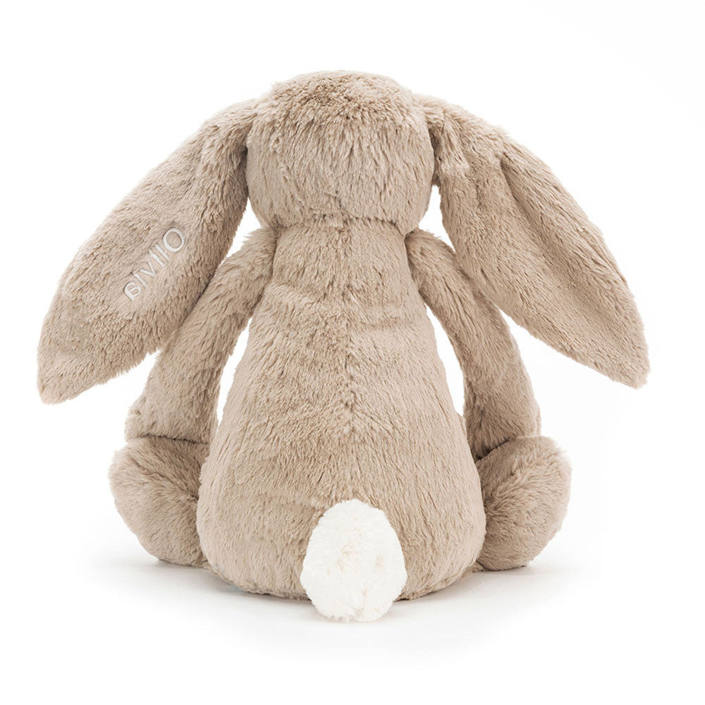 Jellycat Personalized Bashful Beige Bunny Huge