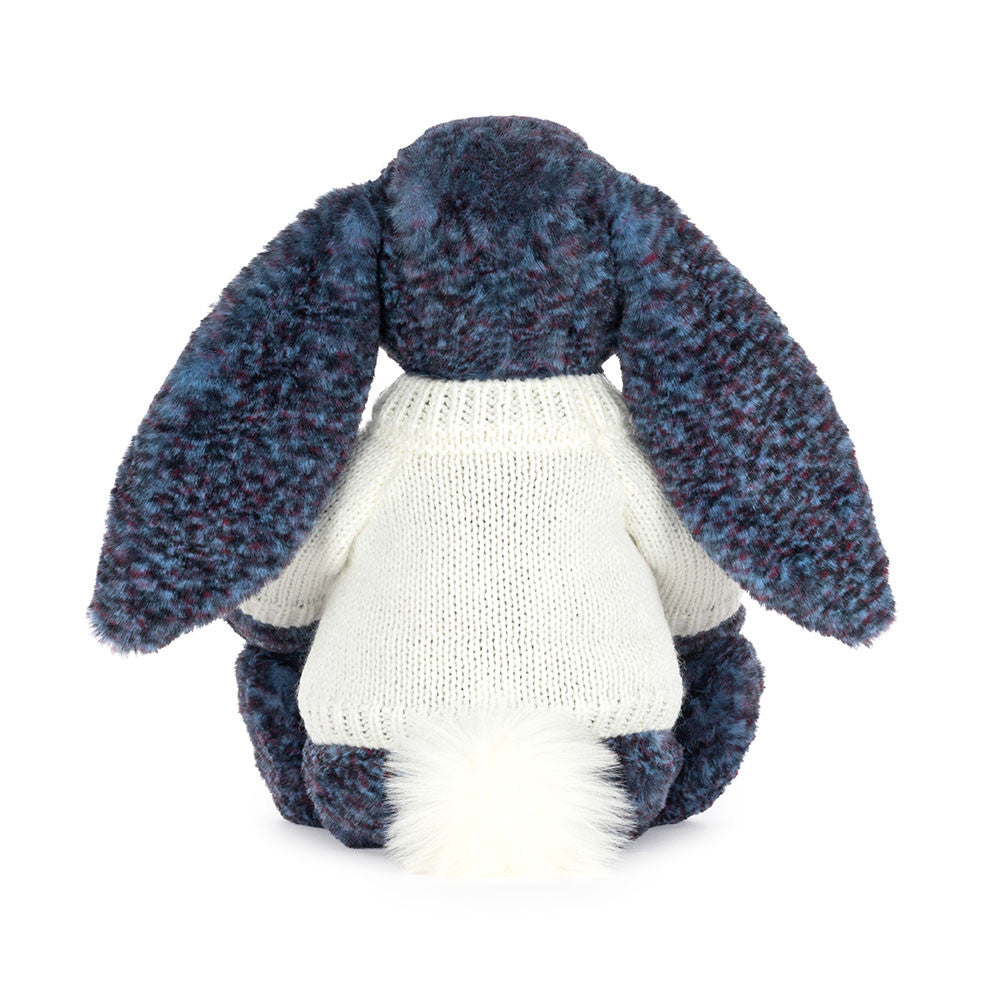 Jellycat Hopscone Luxe Bunny with Personalized Cream Jumper