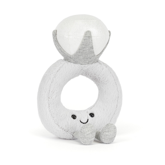 Jellycat Amuseables Diamond Ring with Personalized Bag