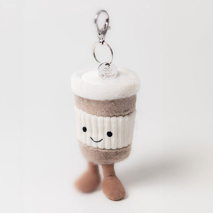 Jellycat Amuseables Coffee-to-Go Bag Charm